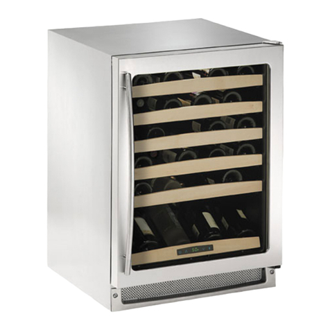 U-Line Echelon Wine Captain 2175WCOL User manual