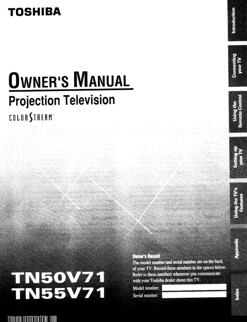 Toshiba TN50V71 User manual