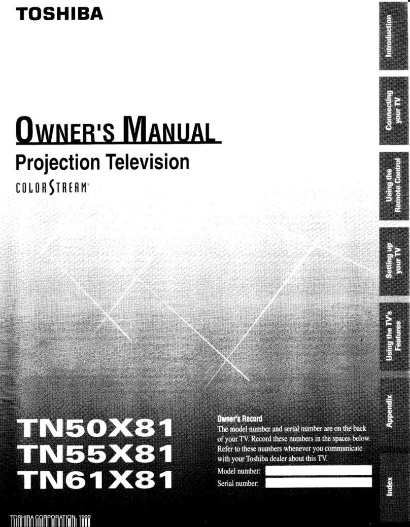 Toshiba TN50X81 User manual