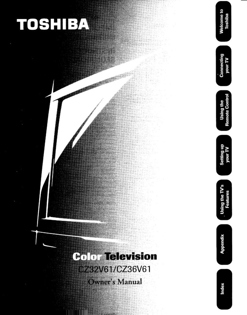 Toshiba CZ32V61 User manual Toshiba CZ32V61 User manual