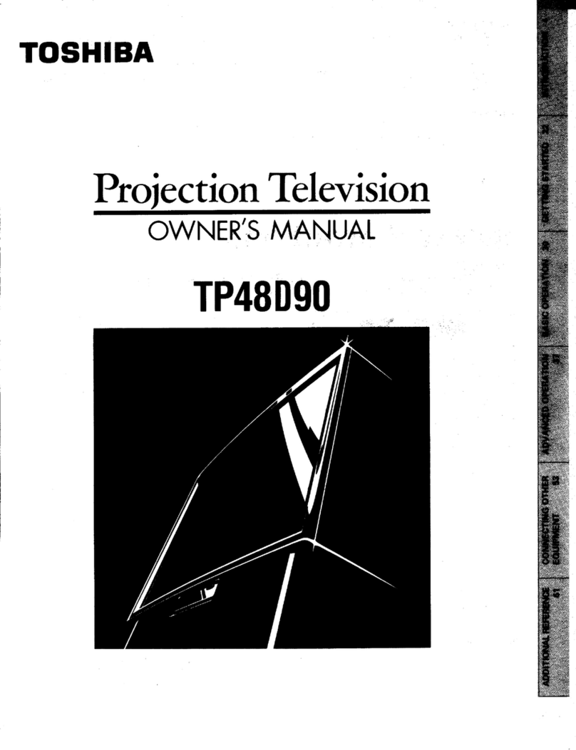 Toshiba TP48D90 User manual