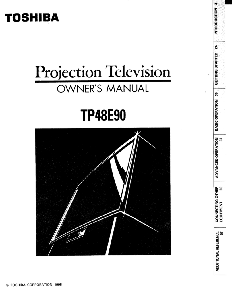 Toshiba TP48E90 User manual