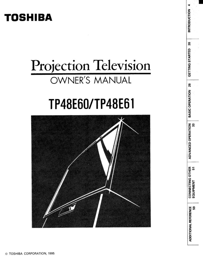Toshiba TP48E60 User manual