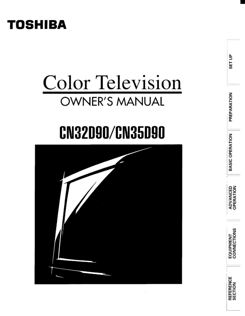 Toshiba CN32D90 User manual