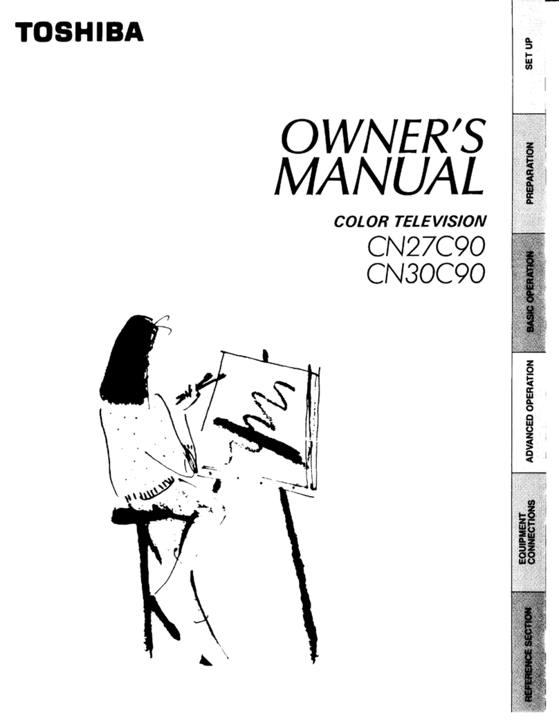 Toshiba CN27C90 User manual Toshiba CN27C90 User manual