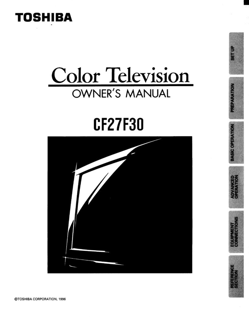 Toshiba CF27F30 owner's manual