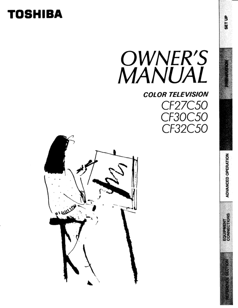 Toshiba CF27C50 User manual Toshiba CF27C50 User manual