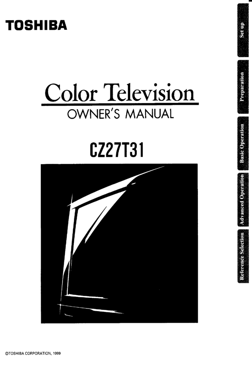 Toshiba CZ27T31 User manual