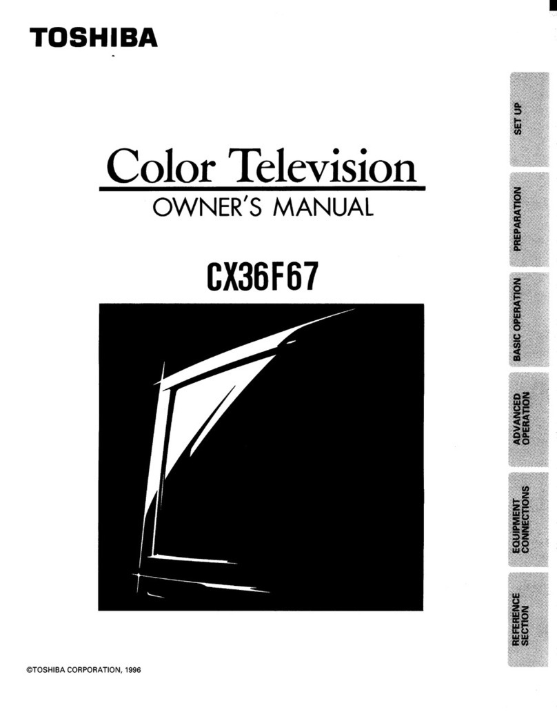 Toshiba CX36F67 User manual