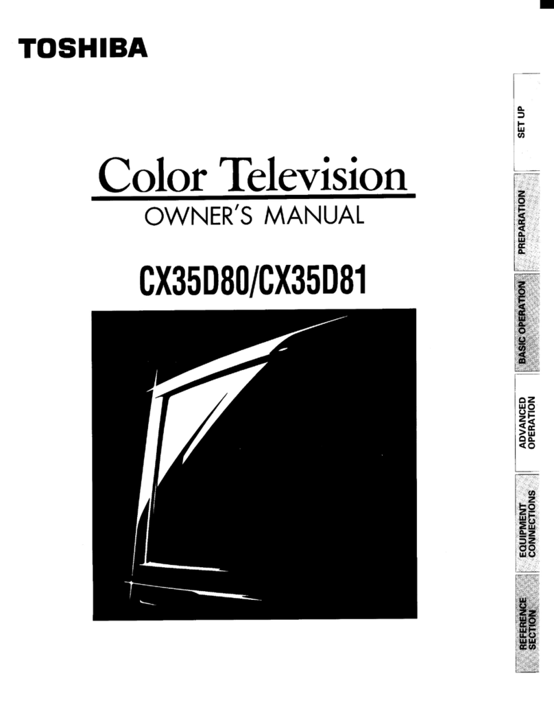 Toshiba CX35D80 User manual