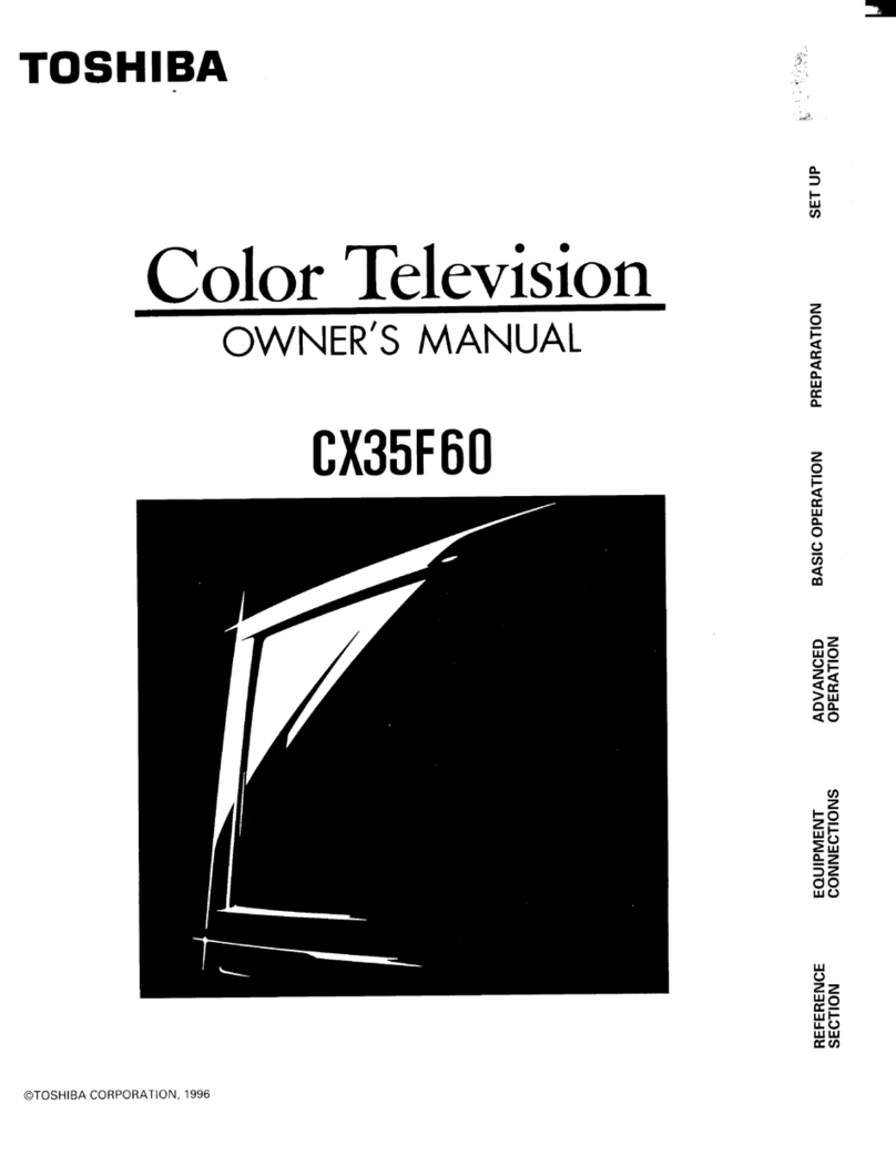 Toshiba CX35F60 User manual