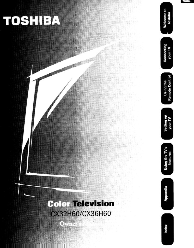 Toshiba CX32H60 User manual
