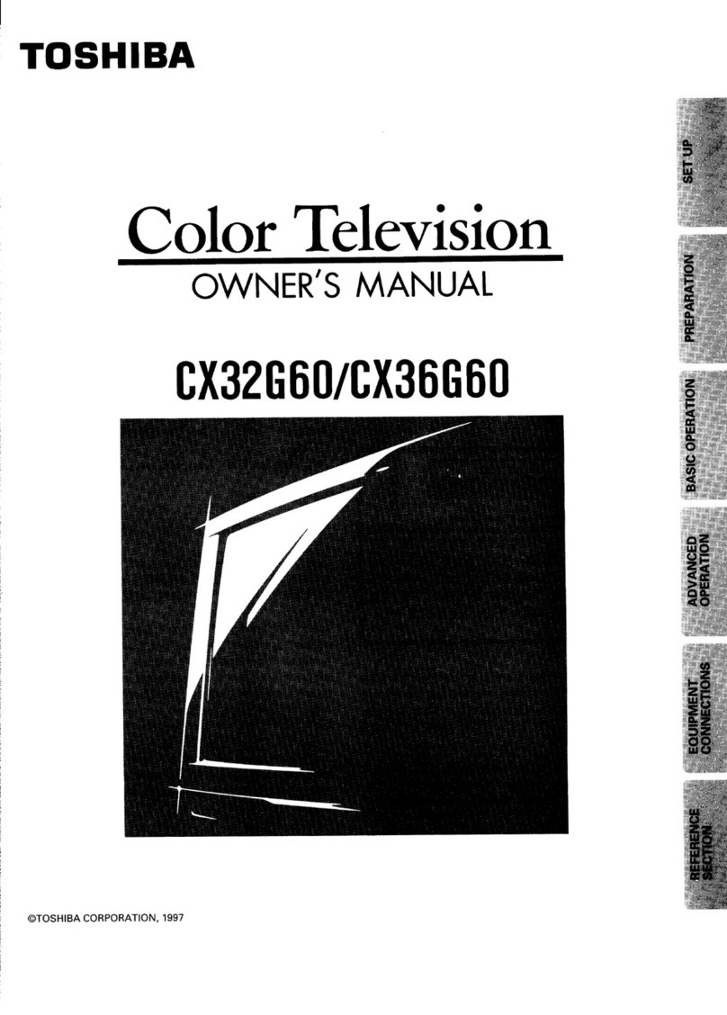 Toshiba CX32G60 User manual