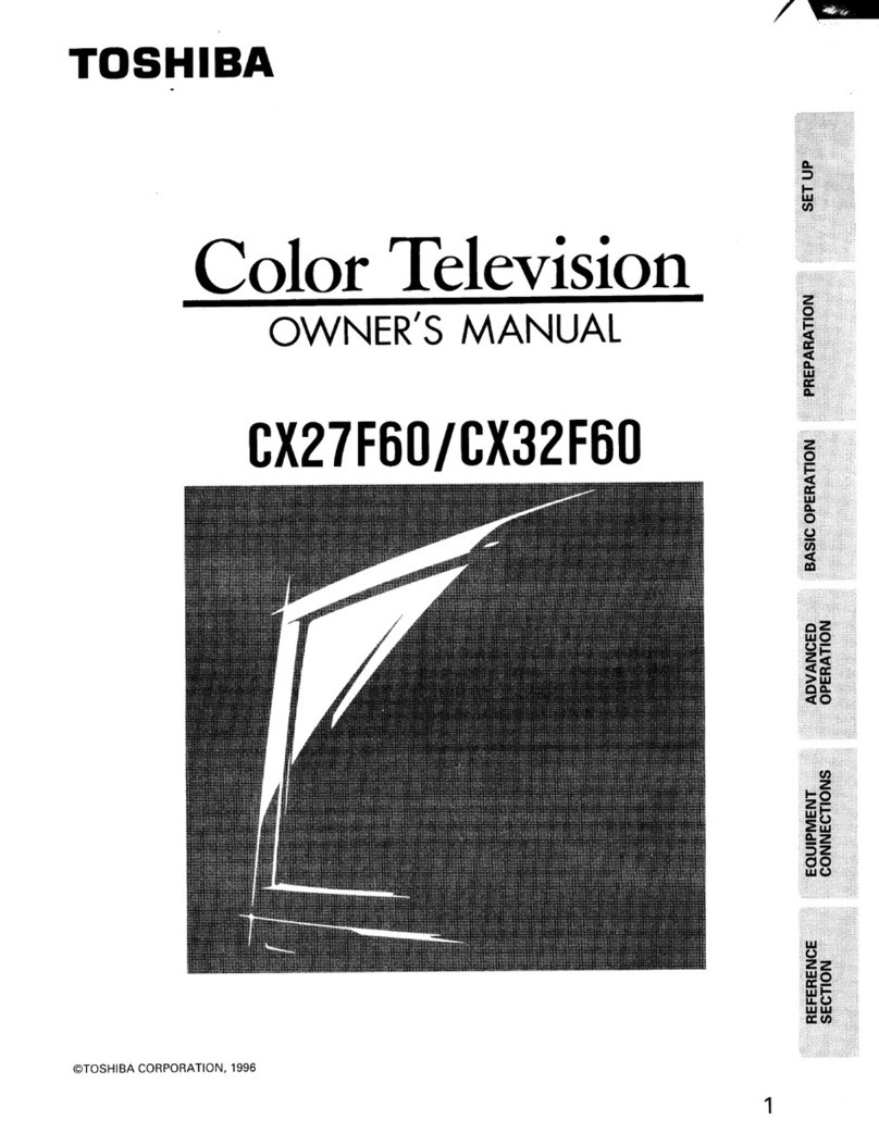 Toshiba CX27F60 User manual