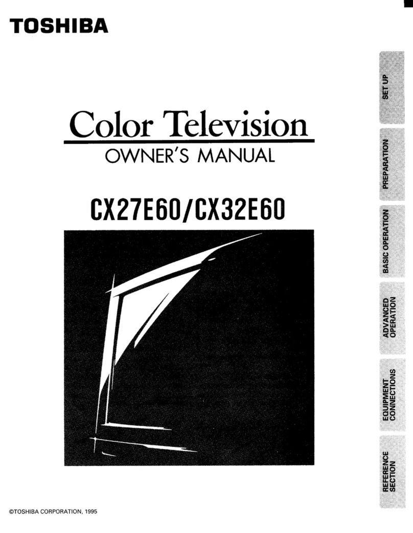 Toshiba CX27E60 User manual Toshiba CX27E60 User manual