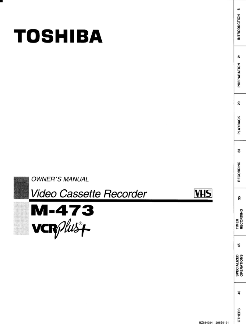 Toshiba M-473 User manual