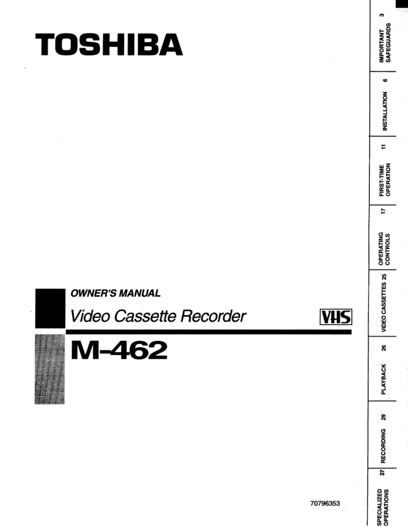 Toshiba M-462 User manual Toshiba M-462 User manual