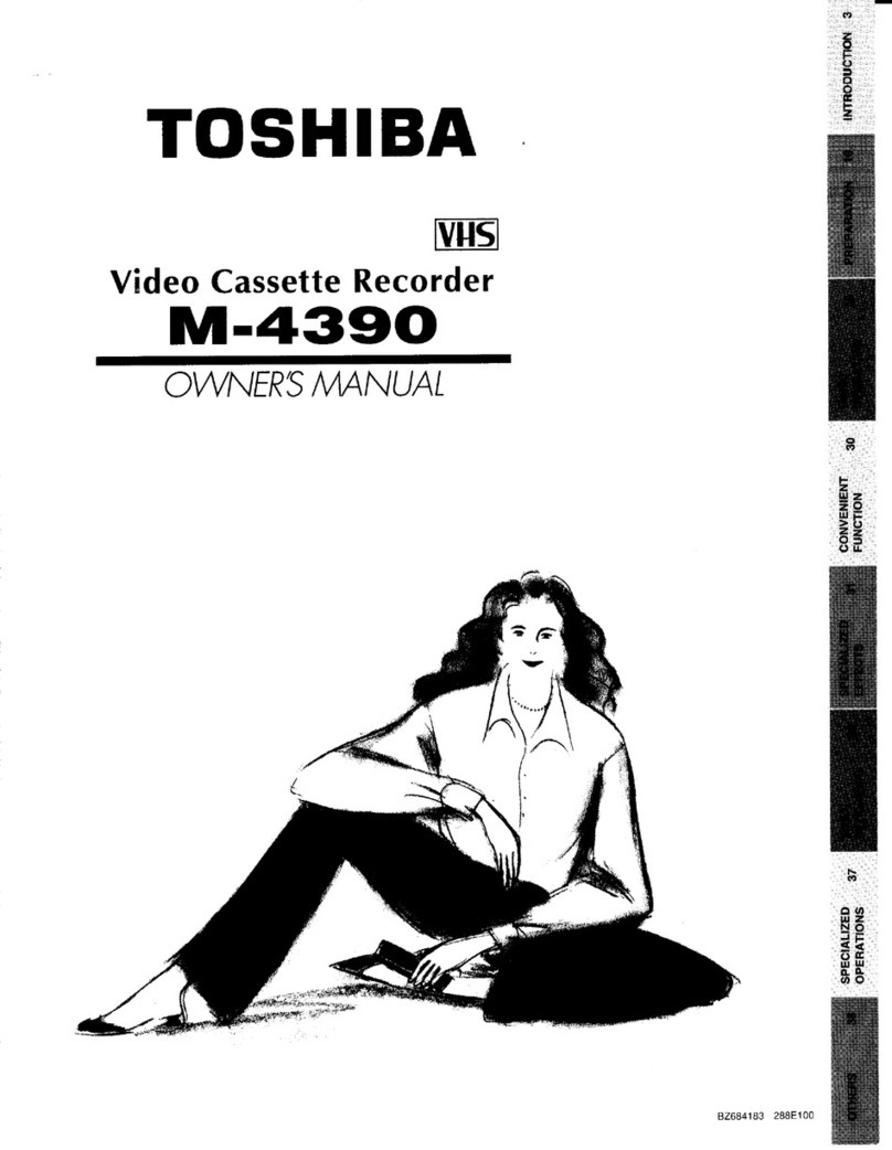 Toshiba M4390 User manual
