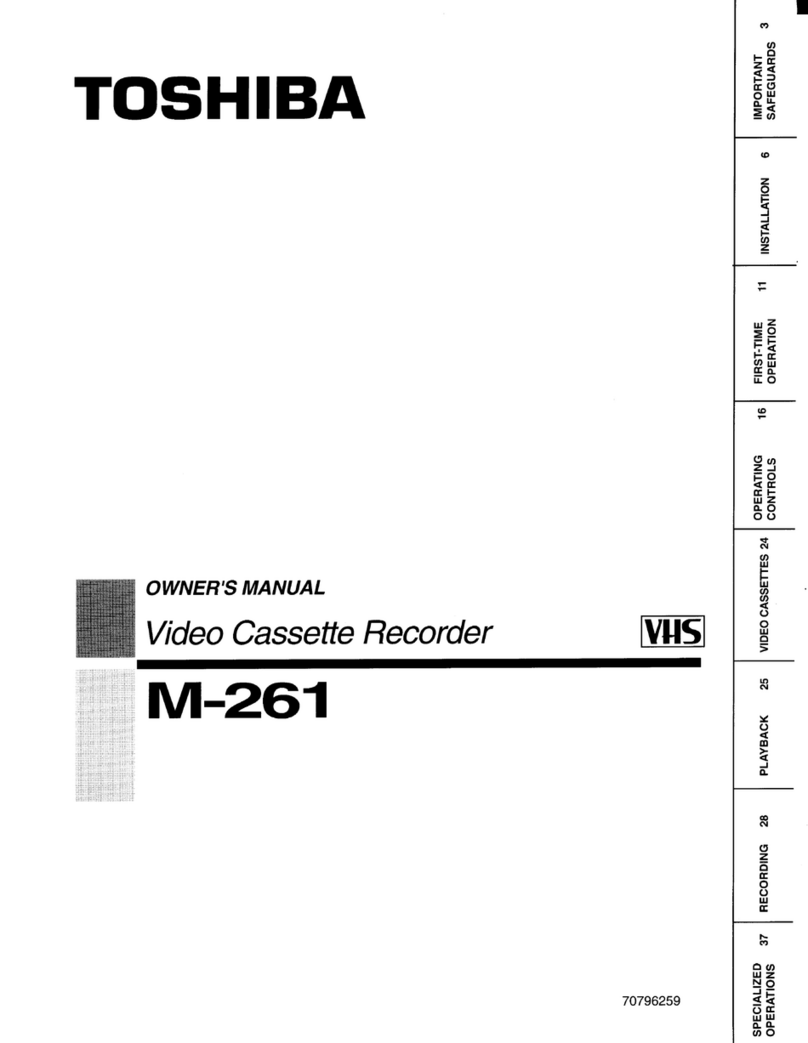 Toshiba M261 User manual Toshiba M261 User manual