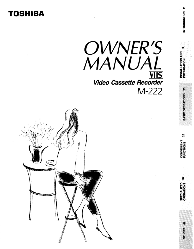 Toshiba M222 User manual