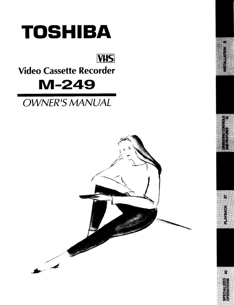 Toshiba M249 User manual Toshiba M249 User manual