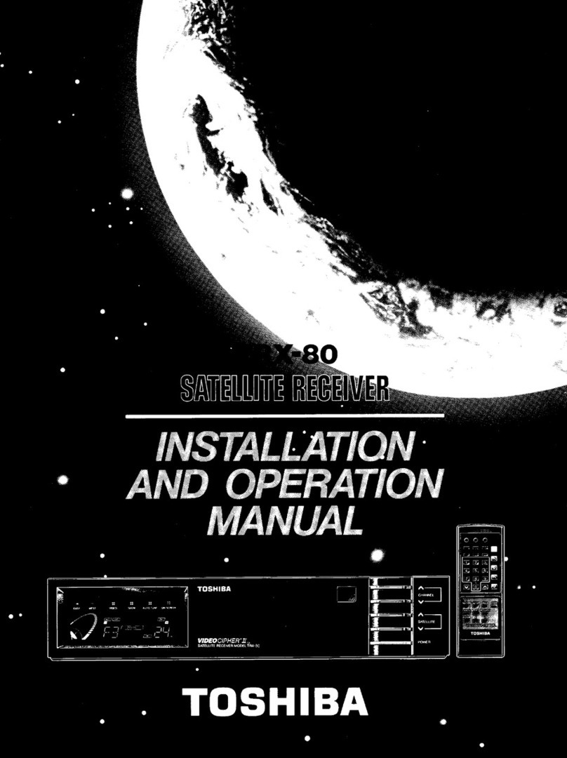 Toshiba TRX-80 User manual Toshiba TRX-80 User manual