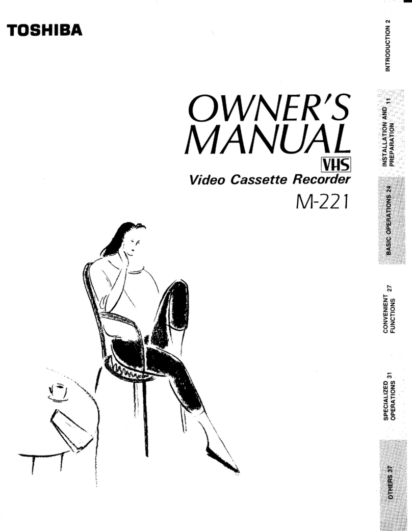 Toshiba M221 User manual