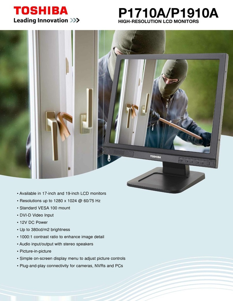 Toshiba P1710A User manual
