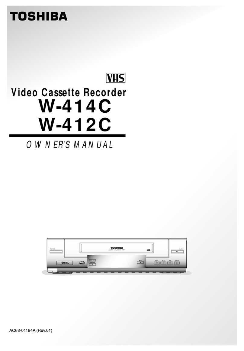 Toshiba W412C User manual