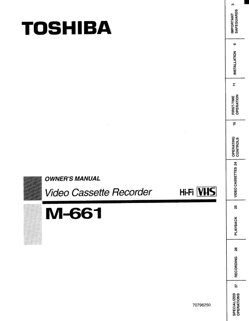 Toshiba M661 owner's manual