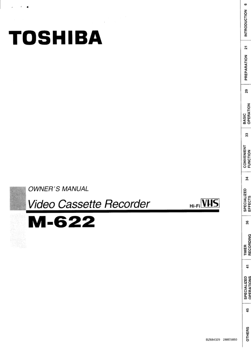 Toshiba M-622 owner's manual