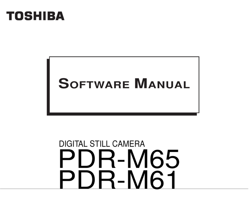 Toshiba PDR-M61 Software manual