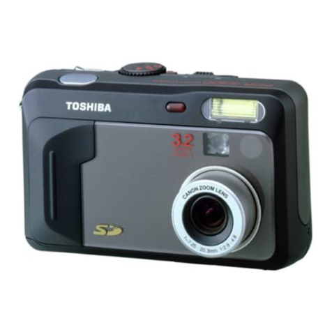 Toshiba PDR-3300 - 3.2MP Digital Camera User manual
