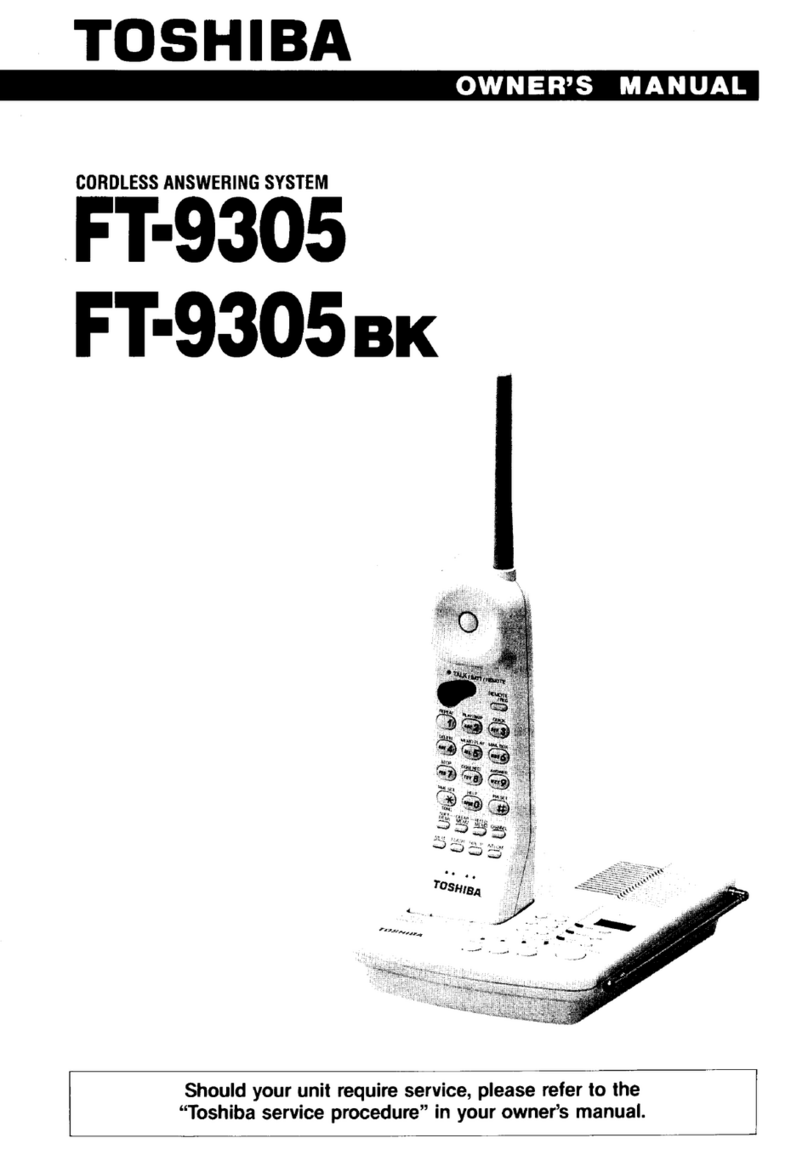 Toshiba FT-9305 user guide