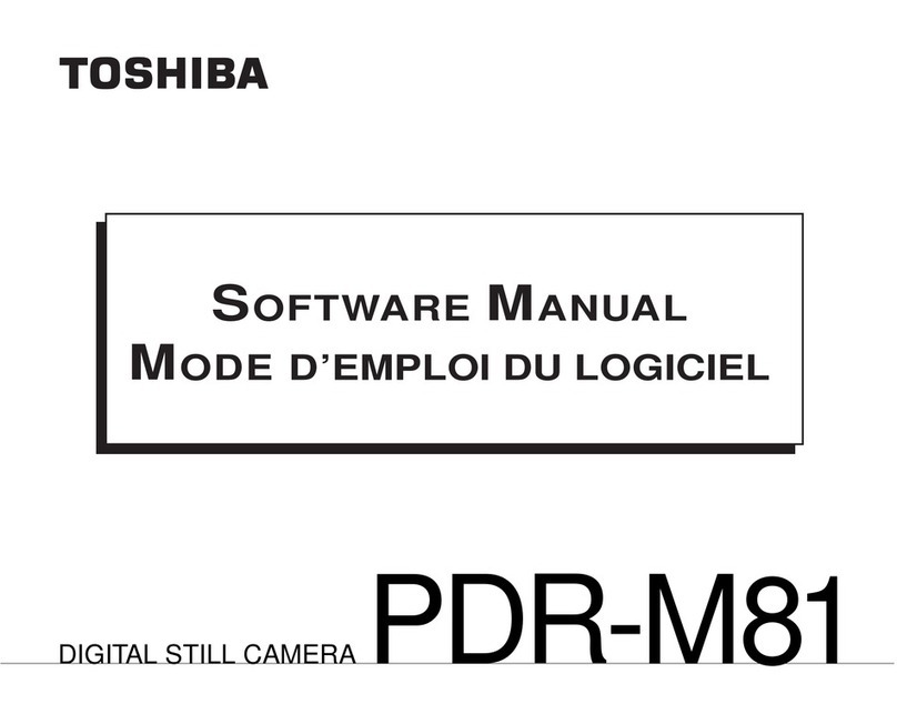Toshiba PDR-M81 Software manual