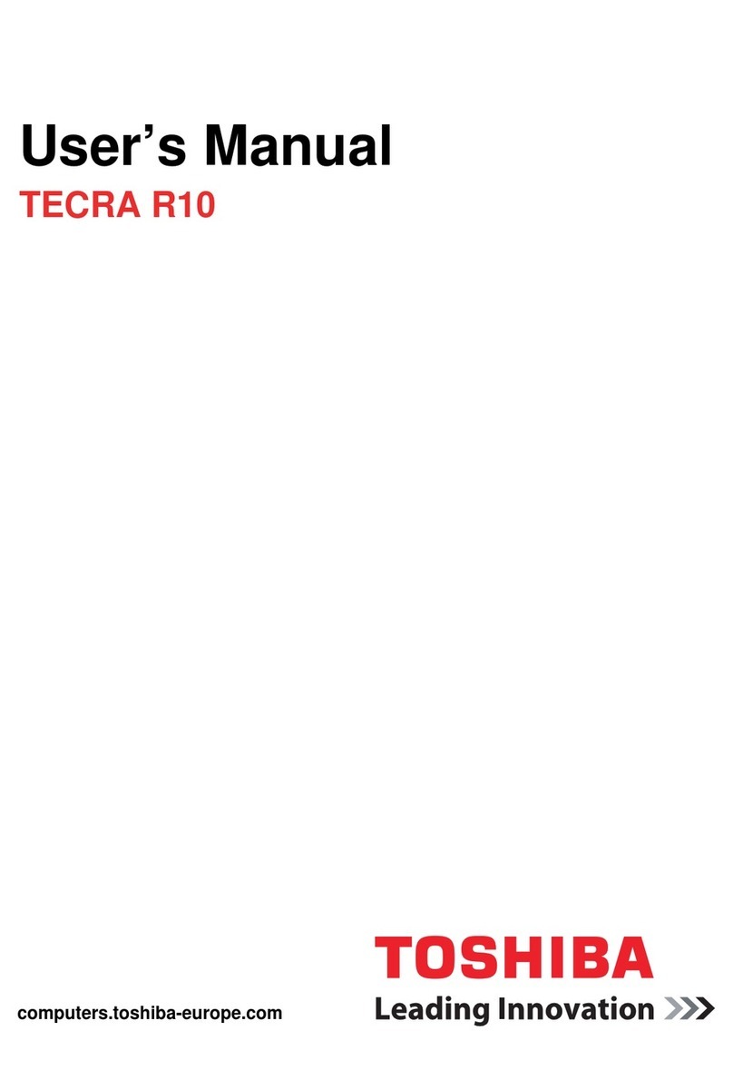 Toshiba Tecra R10-S4401 User manual