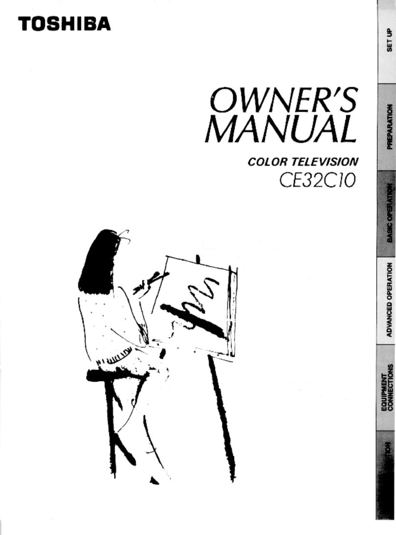 Toshiba CE32C10 User manual