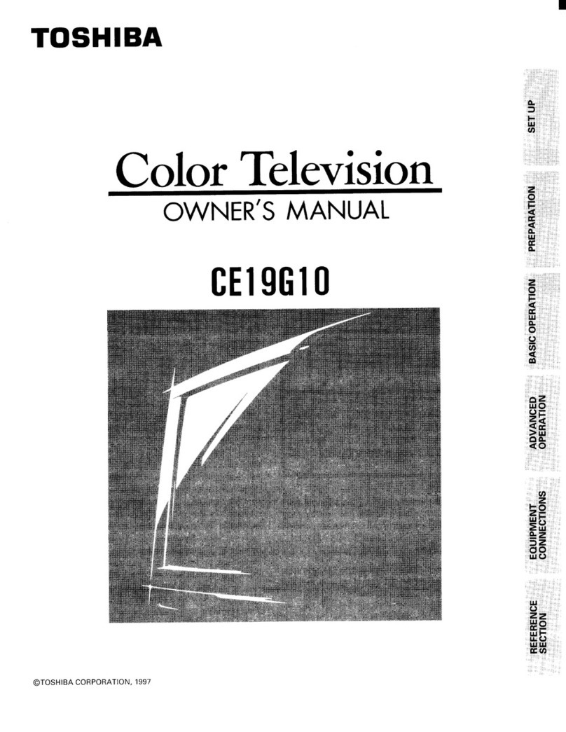 Toshiba CE19G10 owner's manual