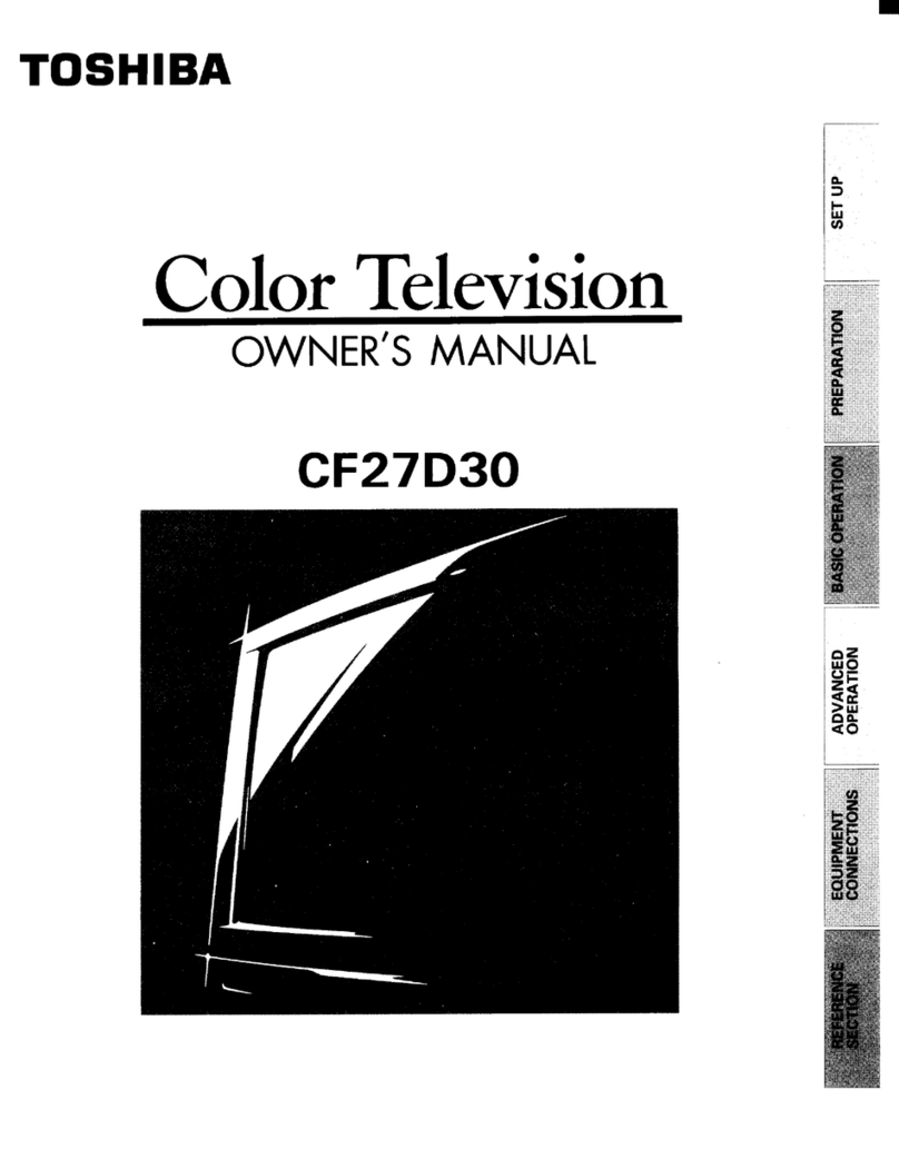 Toshiba CF27D30 owner's manual
