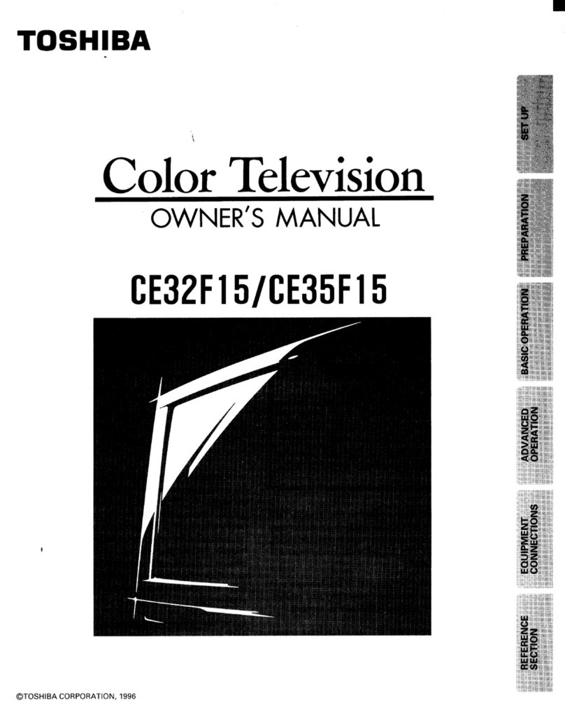 Toshiba CE32F15 User manual