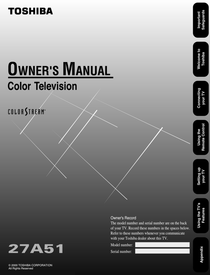Toshiba 27A51 User manual