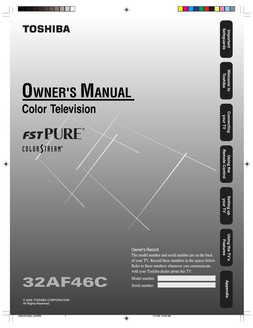 Toshiba 32AF46C User manual