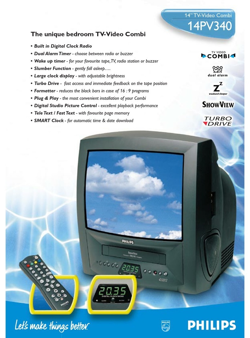 Philips 14PV340 Specifications