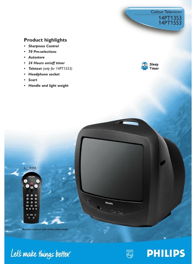 Philips 14PT1353 User manual Philips 14PT1353 User manual