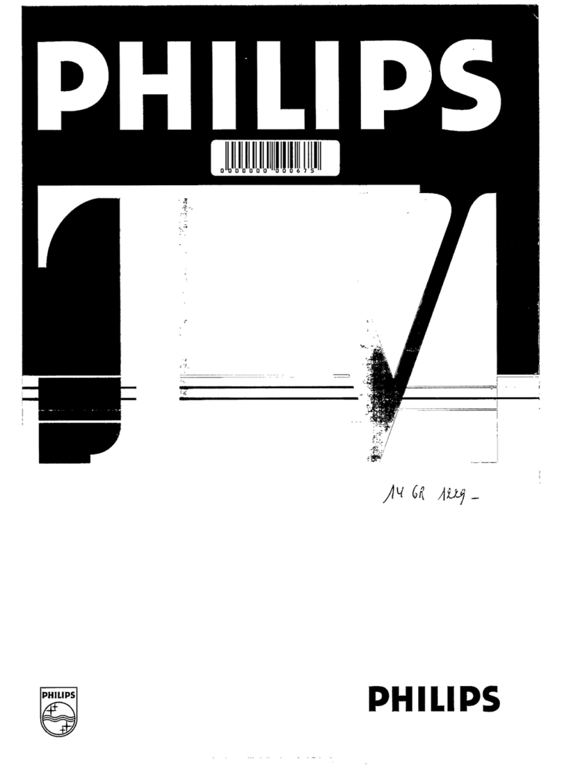 Philips 14GR1229 manual