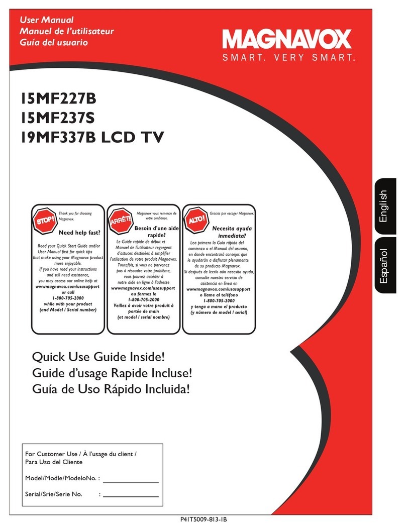 Magnavox 15MF227B-27B - Hook Up Guide User manual