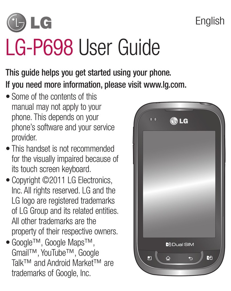 LG P698 User manual