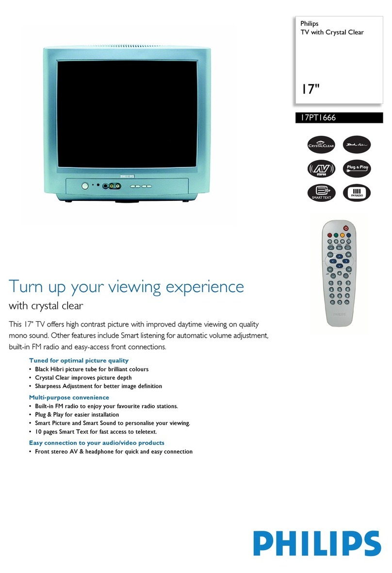 Philips 17PT1666 Technical specifications