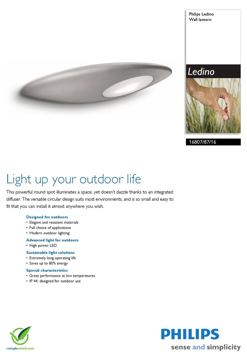 Philips Ledino 16807/87/16 Specifications