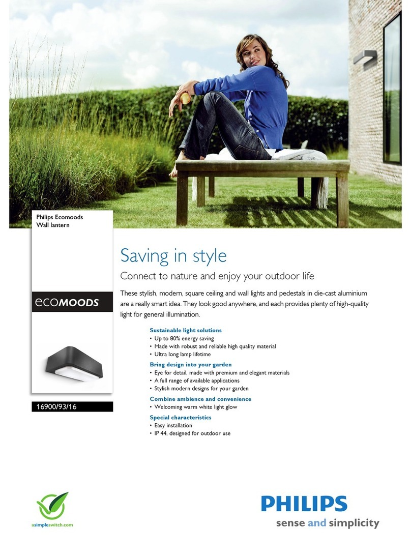 Philips Ecomoods 16900/93/16 Specification sheet